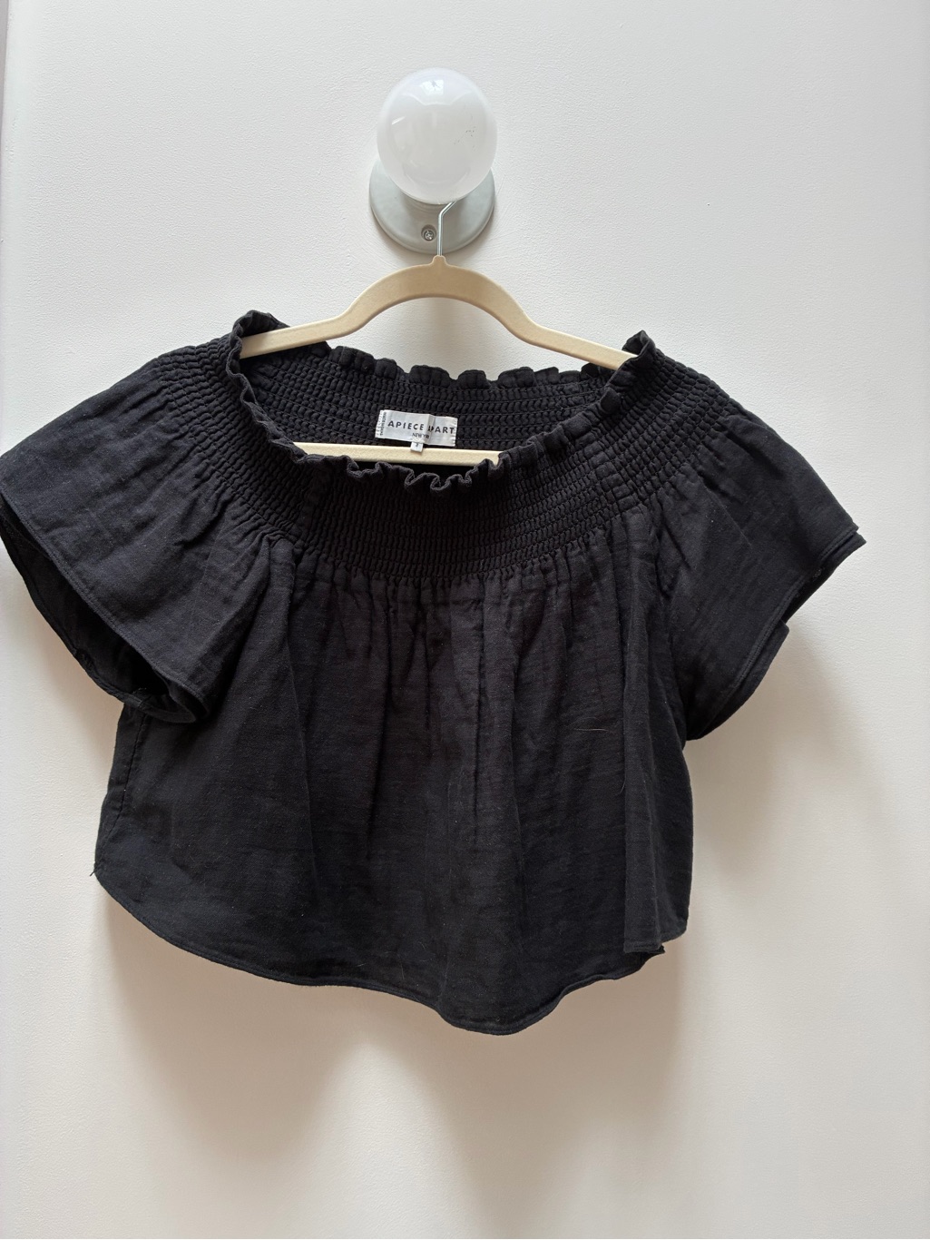 Apiece Apart Off The Shoulder Cotton Top
